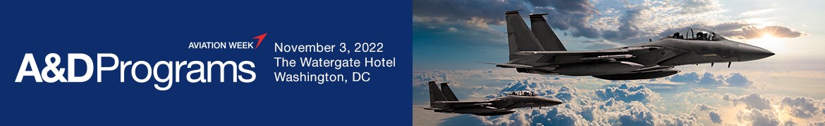 Aviation Week Defense Chain Featuring Program Excellence; October 19-21, 2020